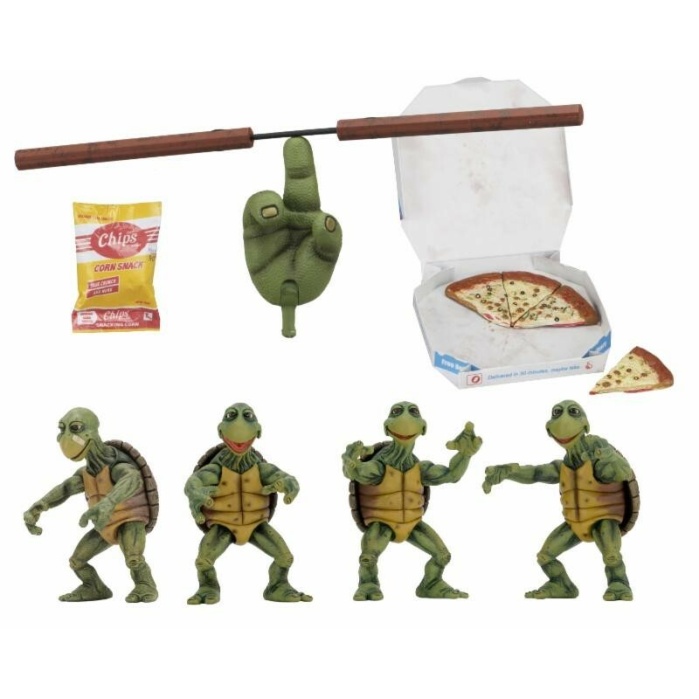 TMNT: 1990 Movie - Baby Turtles 1:4 Scale Figure Accessory Set NECA Product