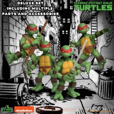 TMNT: 5 Points - Teenage Mutant Ninja Turtles Deluxe Action Figure Set | Mezco Toyz