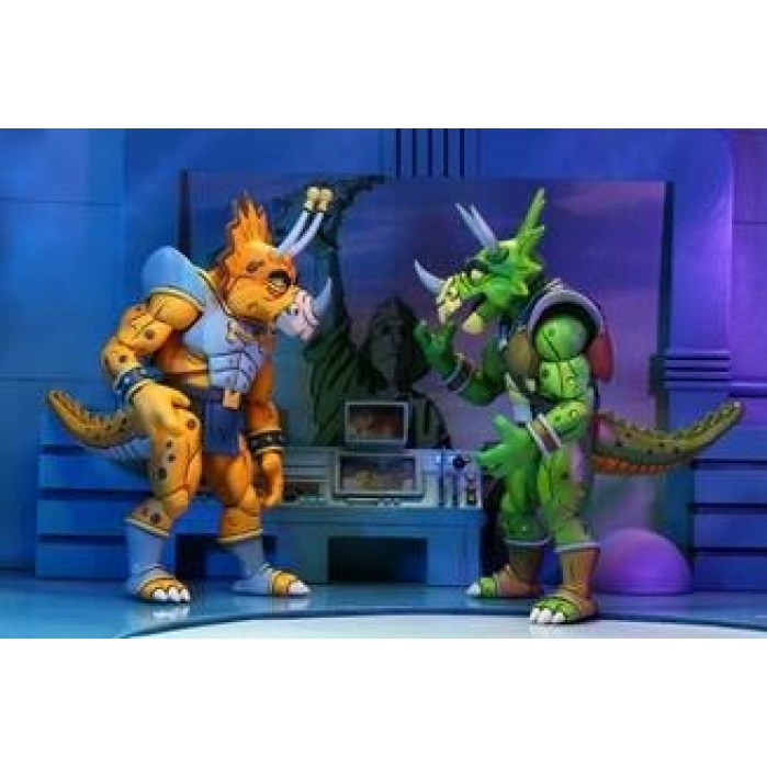 TMNT: Captain Zarax and Zork 7 inch Action Figure 2-Pack NECA Product