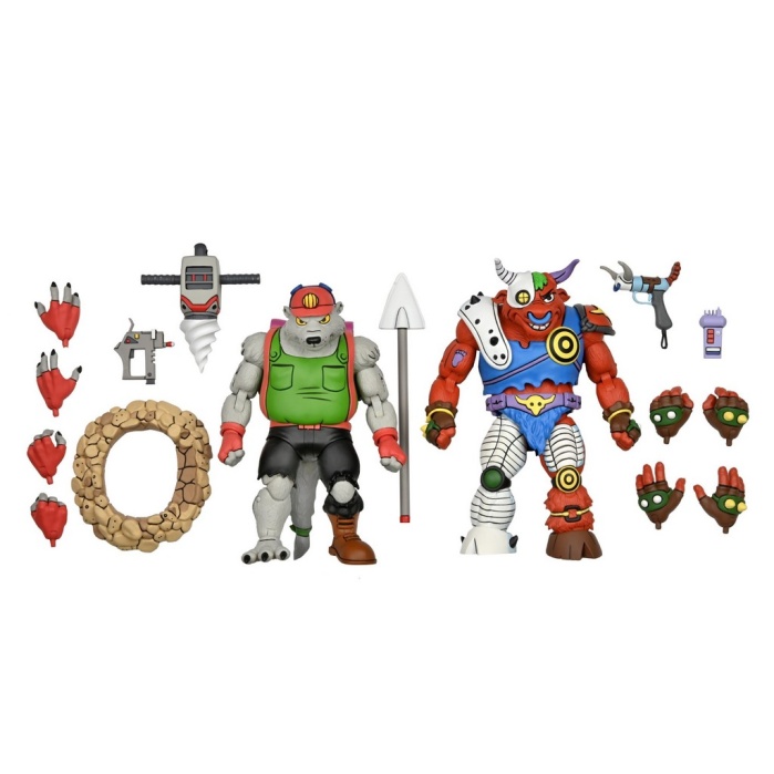 TMNT: Dirtbag and Groundchuck 7 inch Action Figure 2-Pack NECA Product