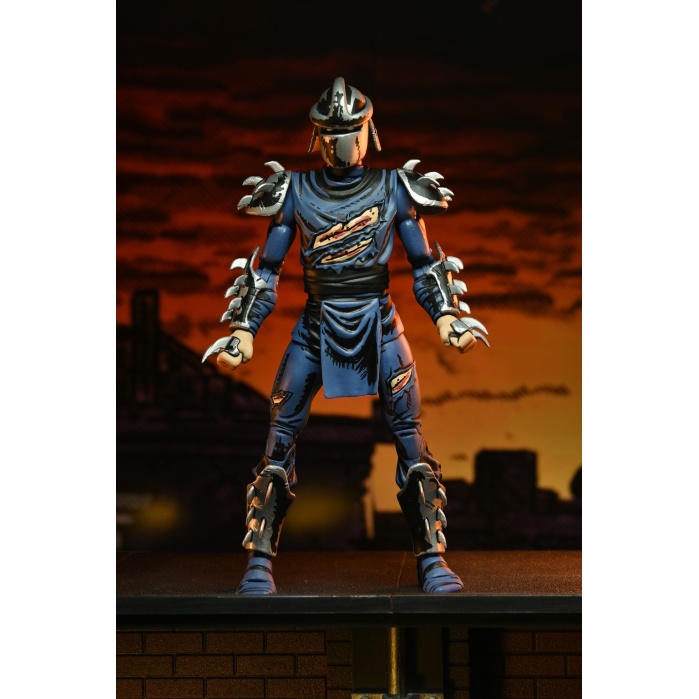 TMNT: Mirage Comics - Battle Damaged Shredder 7 inch Action Figure NECA Product