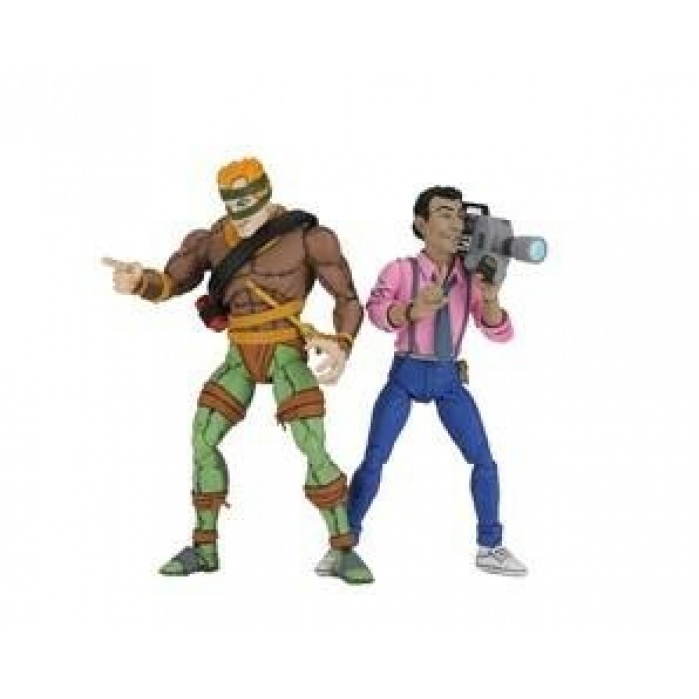 TMNT: Rat King and Vernon 7 inch Action Figure 2-Pack NECA Product