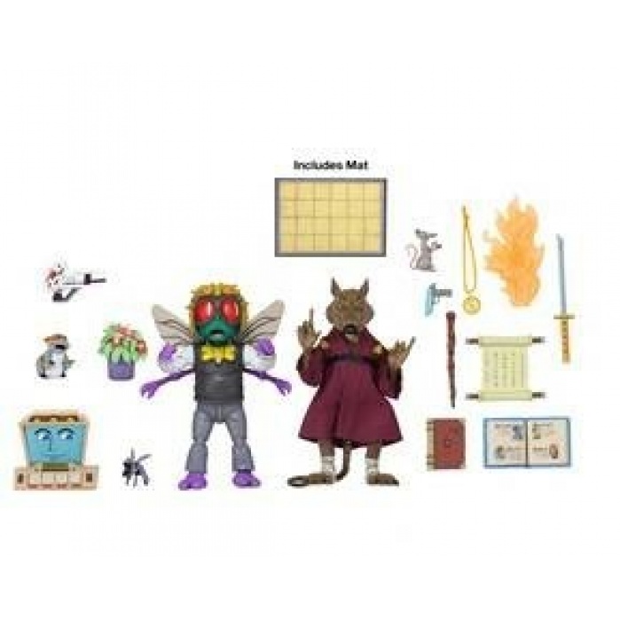 TMNT: Splinter and Baxter 7 inch Action Figure 2-Pack NECA Product