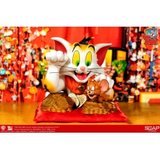 Tom and Jerry: Maneki-Neko Version PVC Bust - Soap Studio (EU)