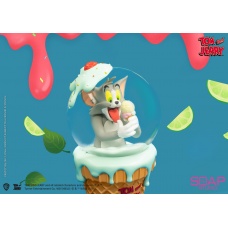 Tom and Jerry: Tom Ice Cream Snow Globe | Soap Studio