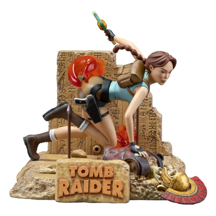 Tomb Raider 1996 PVC Statue Lara Croft Classic Era 17 cm Dark Horse Product