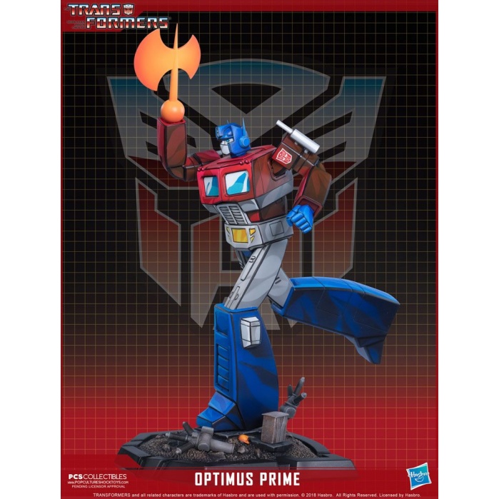 Transformers Classic Scale Statue Optimus Prime Pop Culture Shock Product