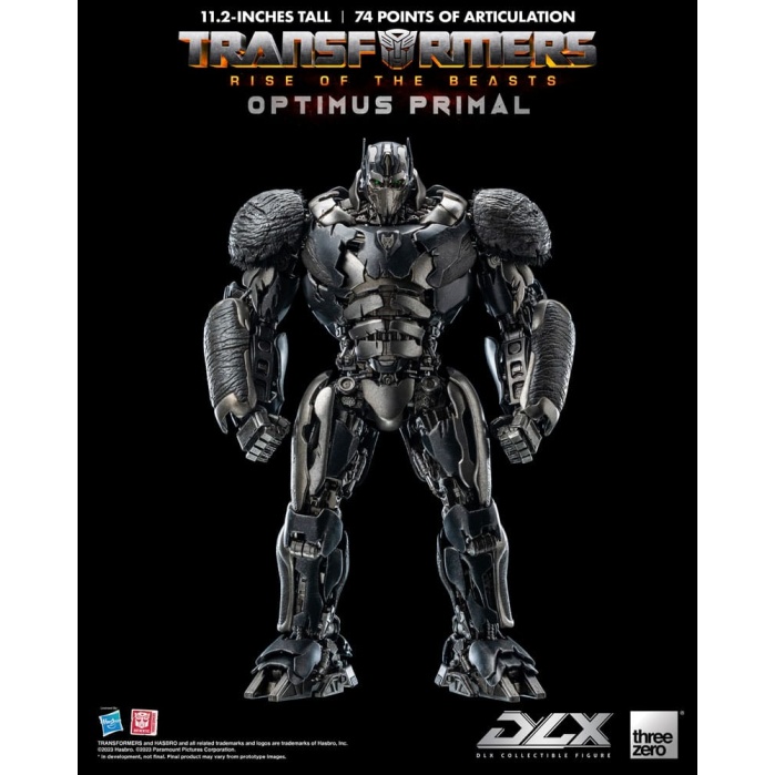 Transformers: Rise of the Beasts DLX Action Figure 1/6 Optimus Primal 28 cm threeA Product