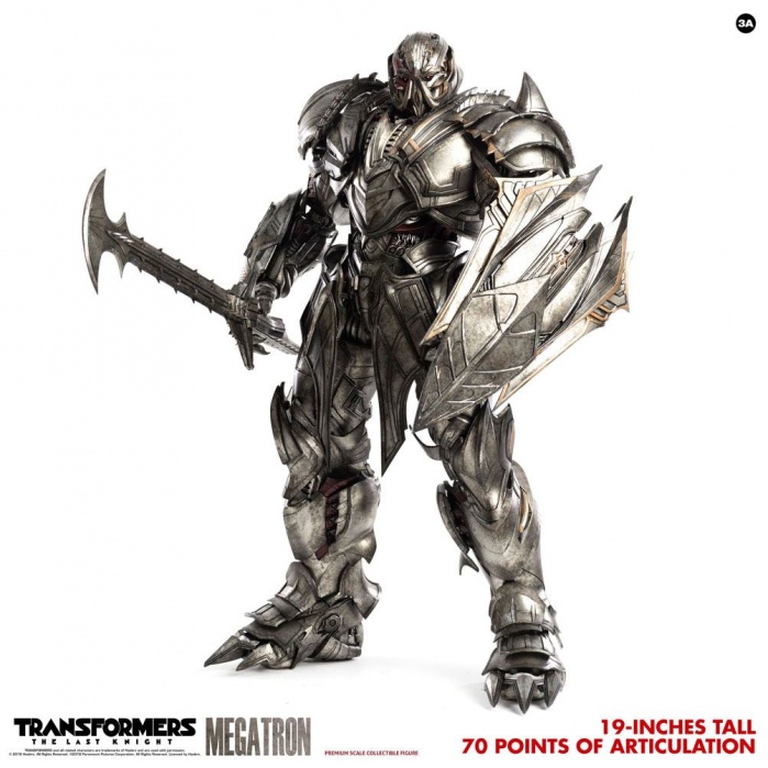 Transformers The Last Knight Action Figure 1/6 Megatron Deluxe Version 48 cm threeA Product