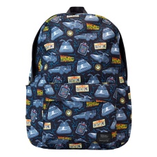 Universal by Loungefly Full-Size Nylon Backpack Back to the Future 40th Anniversary - Loungefly (NL)