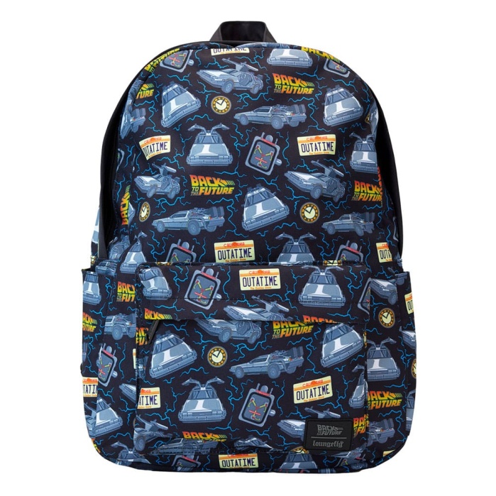 Universal by Loungefly Full-Size Nylon Backpack Back to the Future 40th Anniversary Loungefly Product