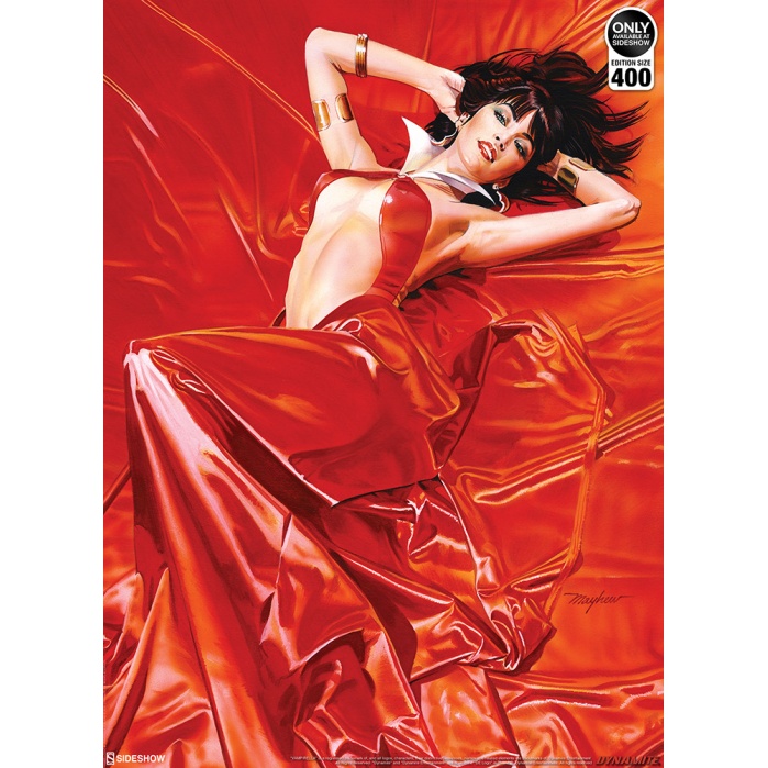 Vampirella: Roses for the Dead Unframed Art Print by Mike Mayhew Sideshow Collectibles Product