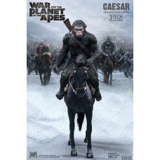 War for the Planet of the Apes: Caesar with Rifle on Horse PVC Statue | Star Ace Toys