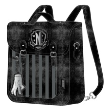 Wednesday Fashion - Faux Leather Backpack Nevermore - Metropolis-Collectibles (NL)