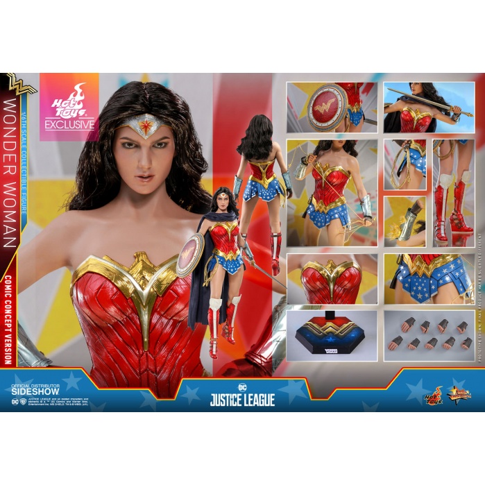 Wonder Woman Comic Concept Version Exclusive Hot Toys Product